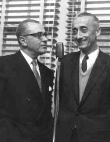 Emile Gagnan and Jacques Cousteau