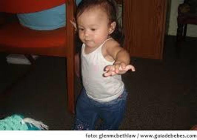 I have walked since the 1 years