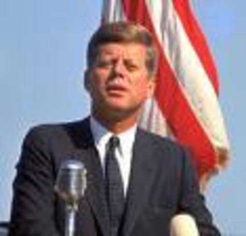 Kennedy declares that America shall make every man equal