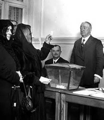 Primer voto de la mujer en España