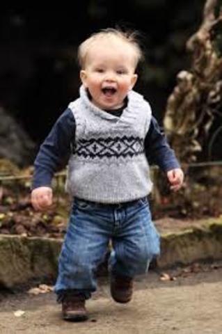 I have run since the 2 years