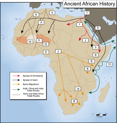 European trade with Africa becomes well established.