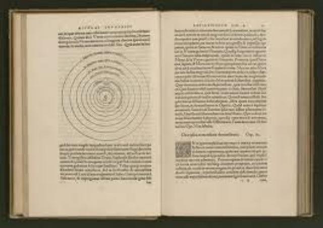 Nicolas Copernicus publishes On the Revolution of the Celestial Spheres