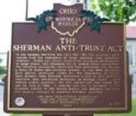 Sherman Antitrust Act