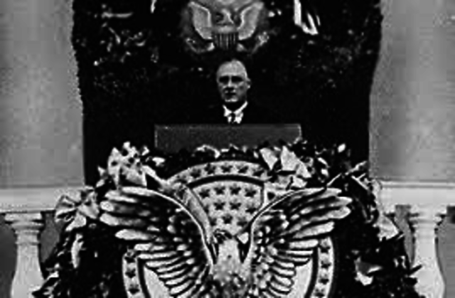 FDR took office