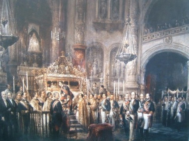 PROCLAMACIÓN  DEL REY ALFONSO XII