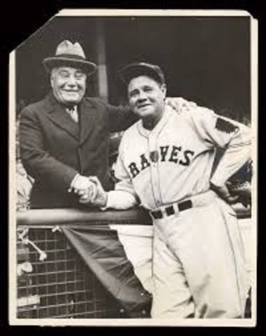 He was traded to the Boston Braves