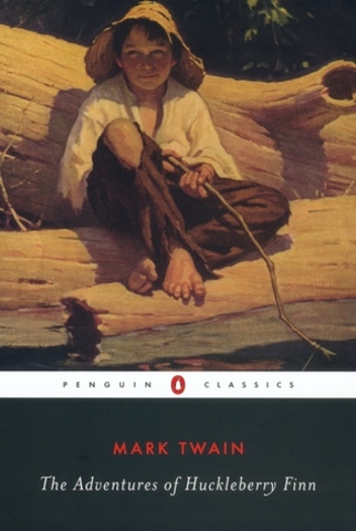 Mark Twain writes Huckleberry Finn, the tales of the white boy helping a slave escape