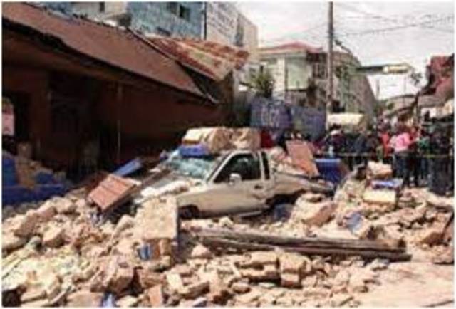 The Erthquake in guatemala