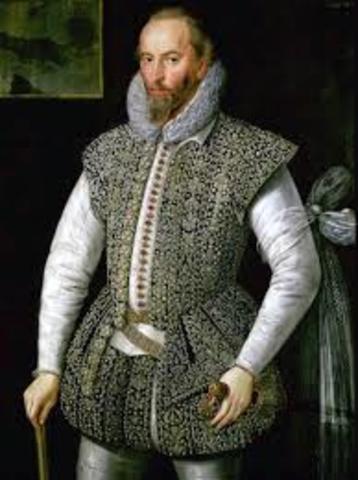 Sir Walter Raleigh tries to establish Roanoke