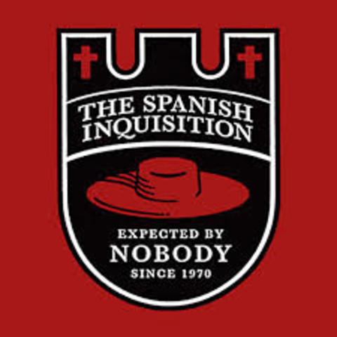 Spanish Inquisition is introduced