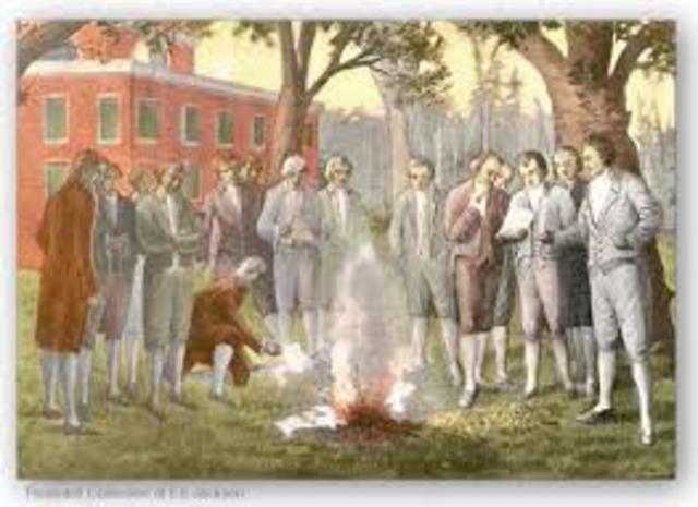 All Yazoo land sales were burned which was called the Holy Fire of Heaven.