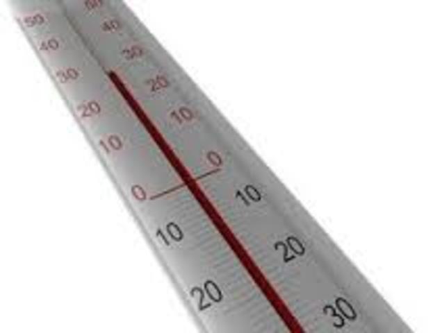 Galileo invents a thermometer