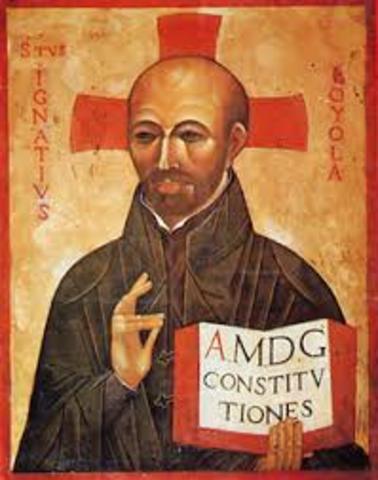 Founding of the Society of Jesus by Ignatius of Loyola