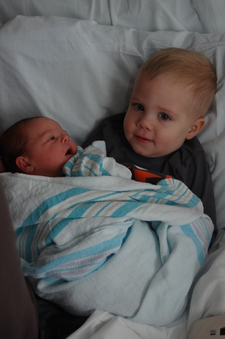After being doubtful #2 could come very fast after years of infertility, surprise! Charlie came along pretty fast.