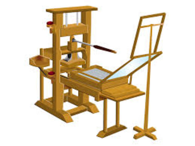 Gutenberg's printing press