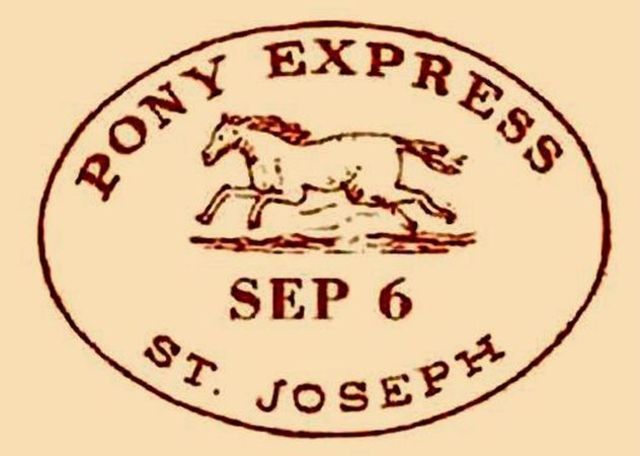 The Pony Express is founded