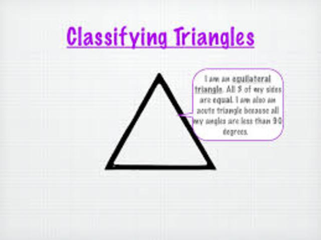 Classifying Plane Figures