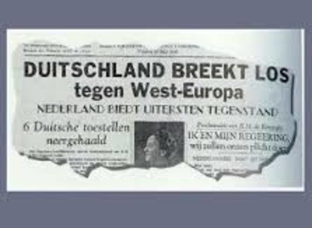 Duitse aanval op Nederland