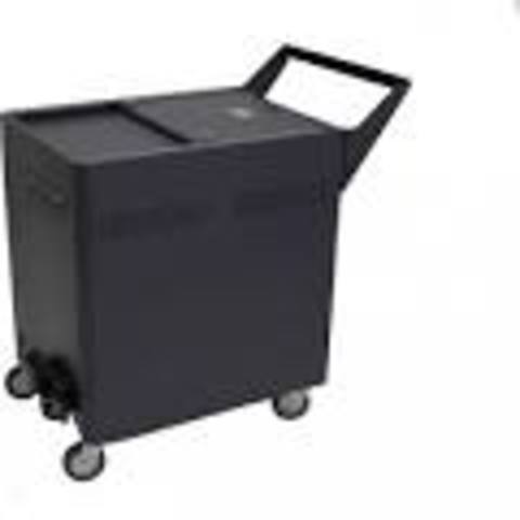 Each grade level has at least one I-pad or Chromebook Cart