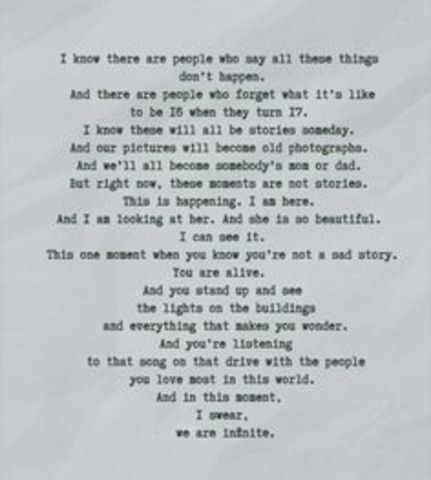 Charlie writes his last letter.