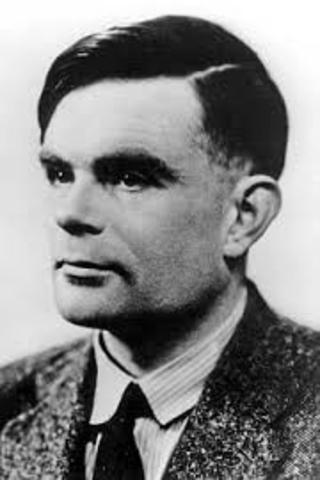 Alan Turing cracks the German Enigma code