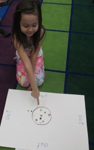 Practicing Number Bonds with Pebbles
