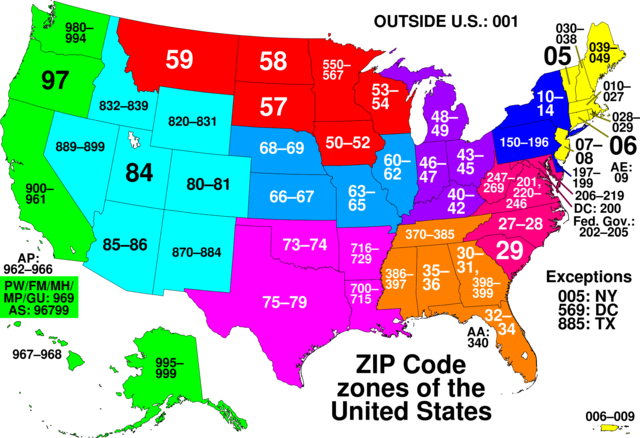Zip Codes