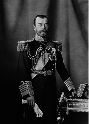 Nicholas II crowned
