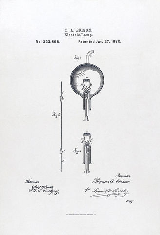 Edison Patents Light bulb