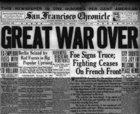 Germany Signs the Armistice