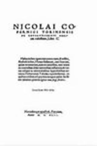 On the Revolution of Celestial Spheres was published