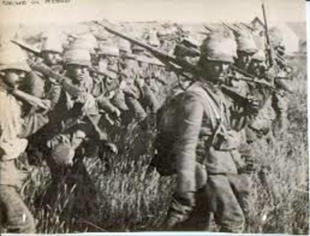 Boer War in South Africa