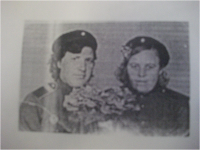 Клавдия Михайловна пошла на фронт