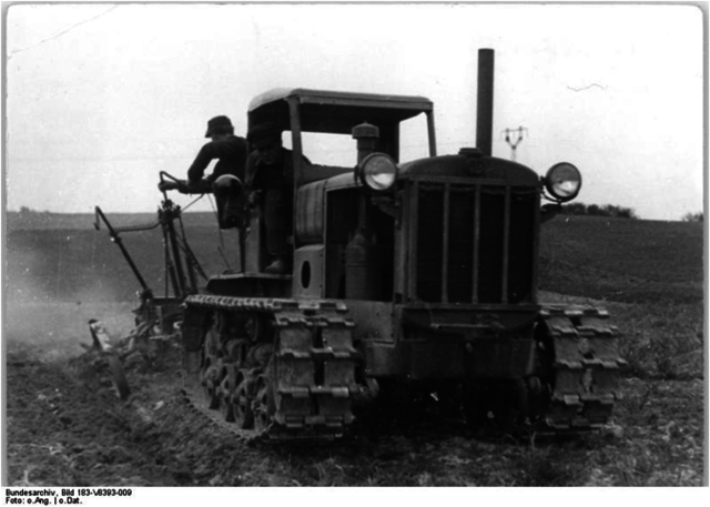 работает учетчиком в тракторной бригаде