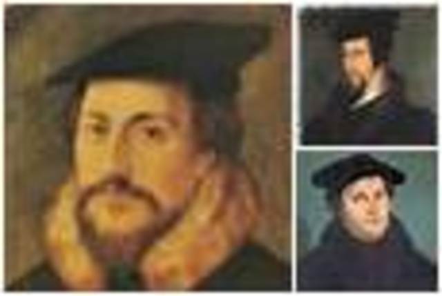John Calvin publishes Institutes of the Christian Religion