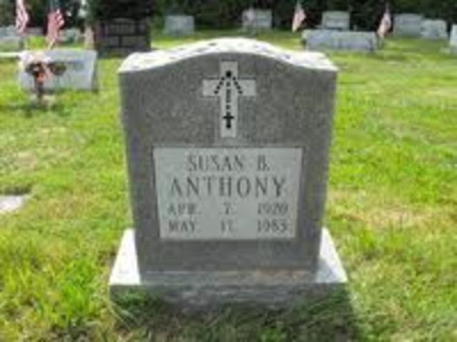 susan b. Anthony