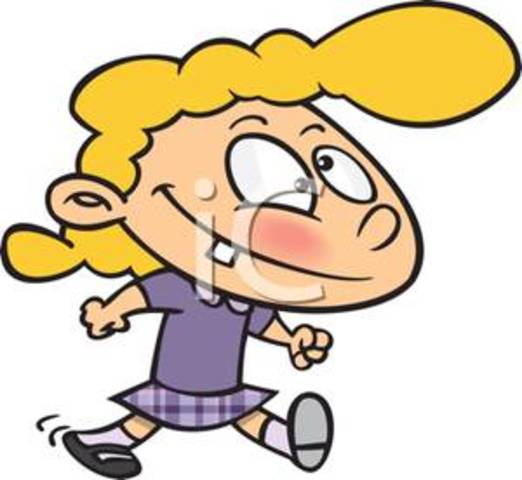 La primera vez que caminé