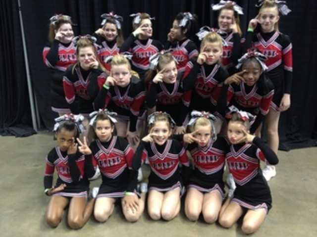 Comencé competitive cheerleading