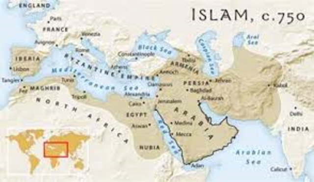 The birth of Muhhammand and Islam