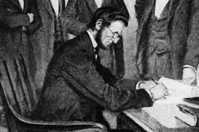 Abraham Lincoln Emancipation Proclimation