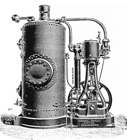 Verbetering stoommachine