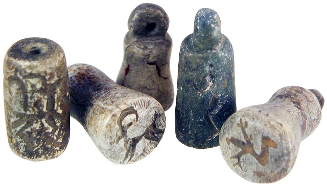 Sumerian Stamp Seals 4000 BCE
