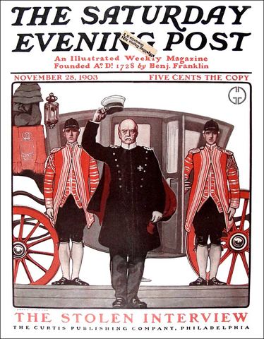 1821 – Saturday Evening Post founded