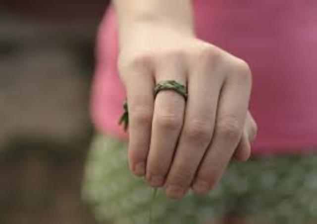 The first wedding ring