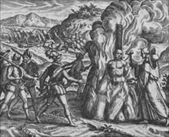 Spanish inquisition is introduced