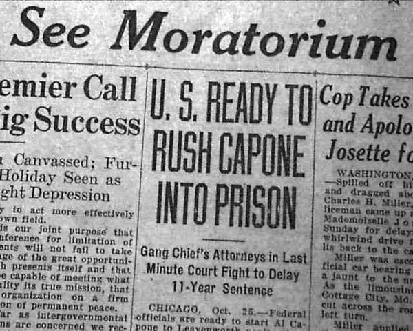 Capone Was Found Guilty