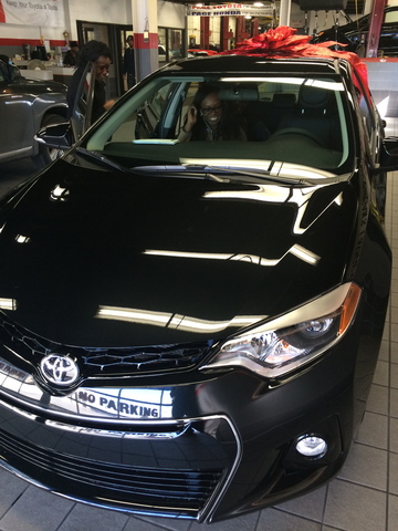 Recibi una el coche para mi decimose´