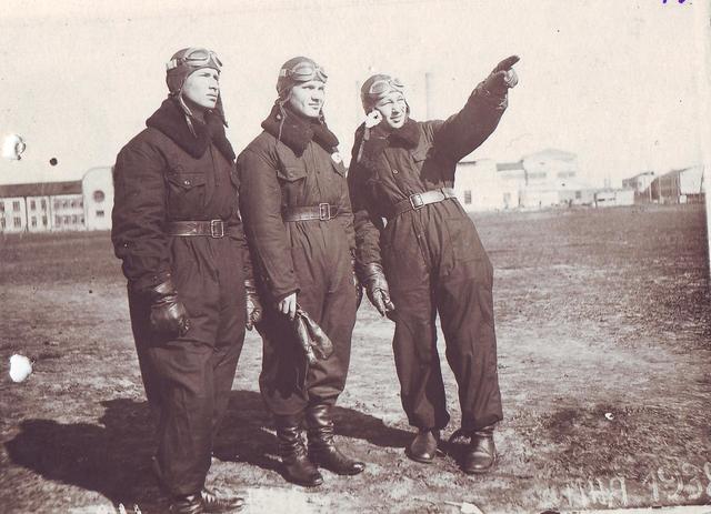 Перед вылетом на задание.