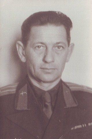 Сидельников Борис Андреевич в звании майора